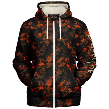 Chokefish™ Microfleece Zip-Up Hoodie Camouflage-015